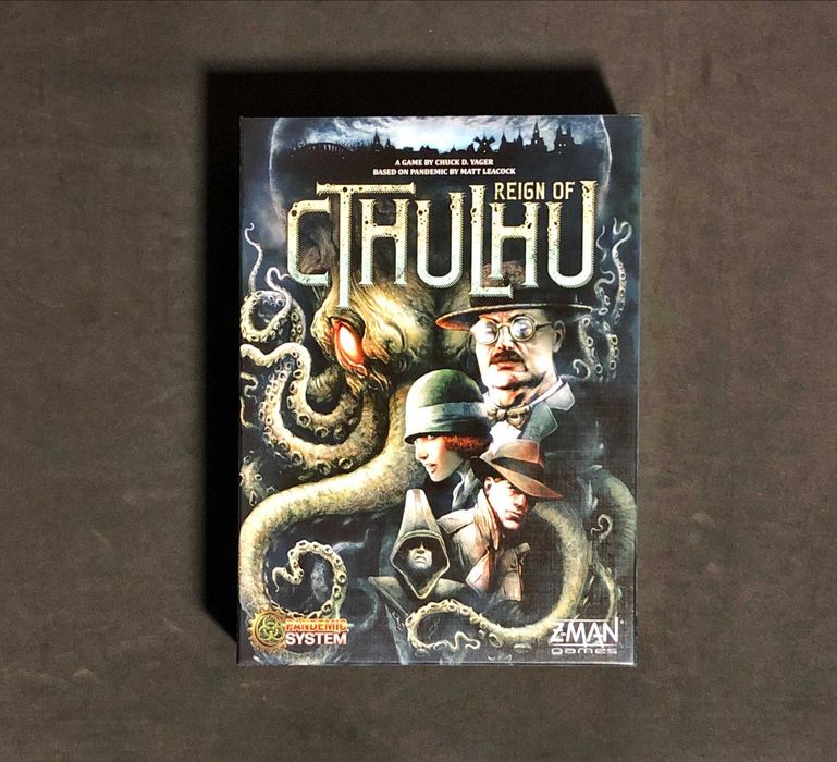 JOGO de tabuleiro [desde 18€] Pandemic HotZone Reign of Cthulhu INGLÊS