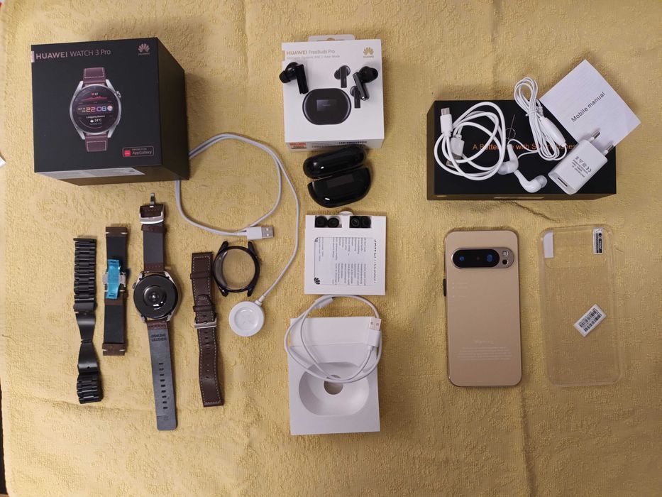 HUAWEI Watch 3 Pro i słuchawki FreeBuds Pro