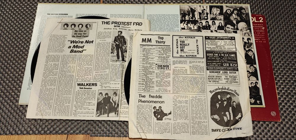 2 płyty winylowe History of British Rock