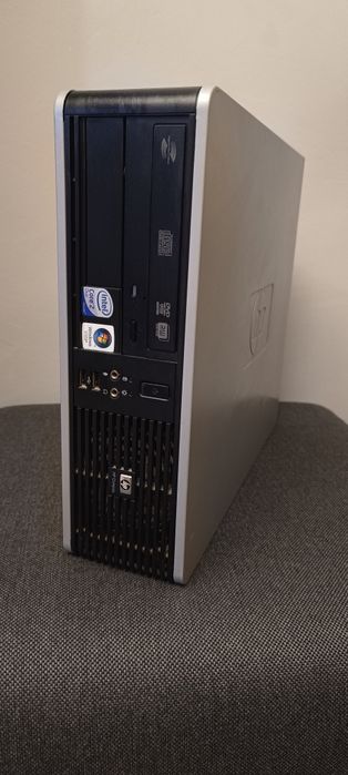 Komputer  stacjonarny HP, monitor DELL, drukarka HP