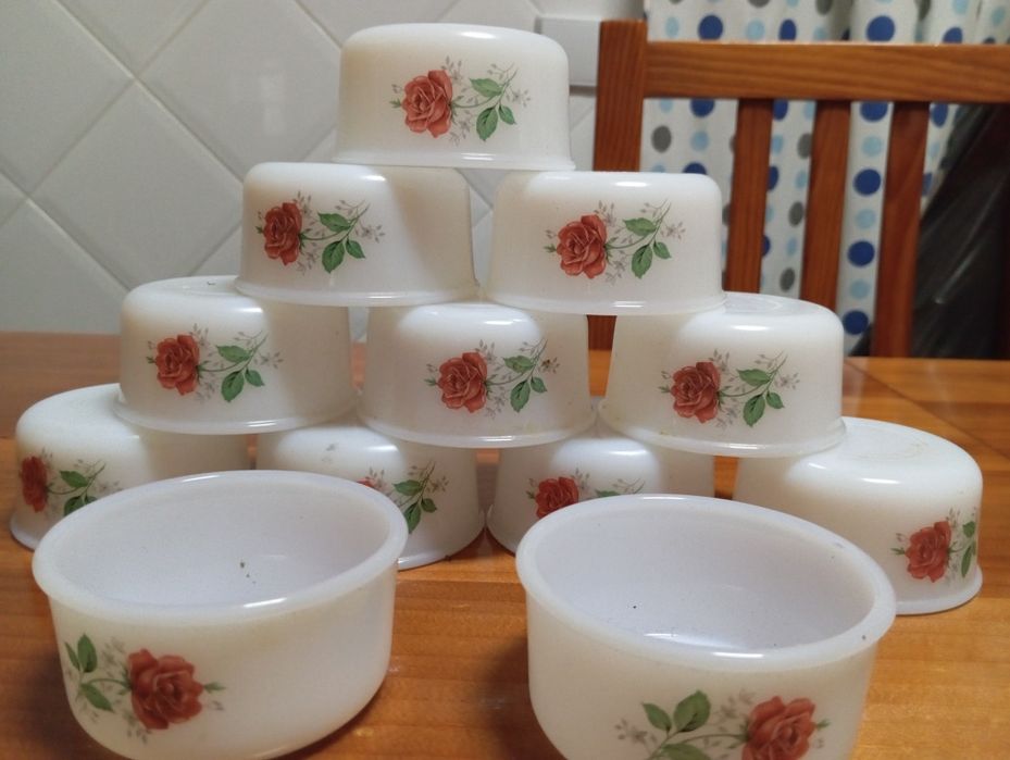 Conjuntos de chá/café/sobremesa pirex64584839637378120