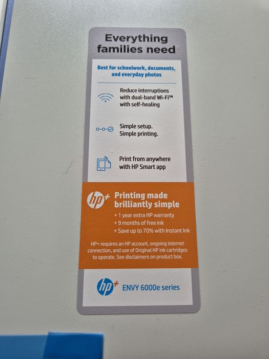 Impressora HP Envy 6010e - Nova