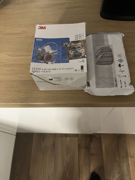 Maska 3M plus filtry