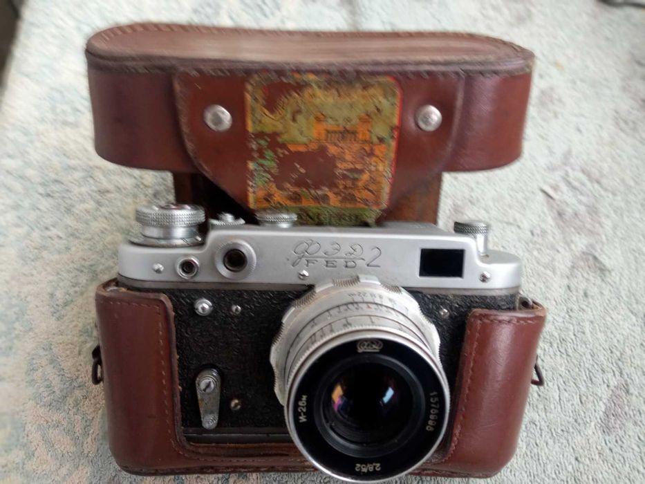 Фотоапарат ФЕД-2 і набір для фотографування