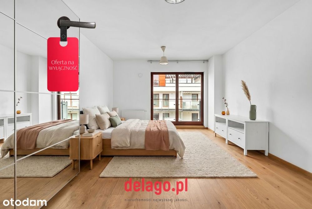 Wilanów | 129 m² | 4 pokoje | 2 balkony - Więcej