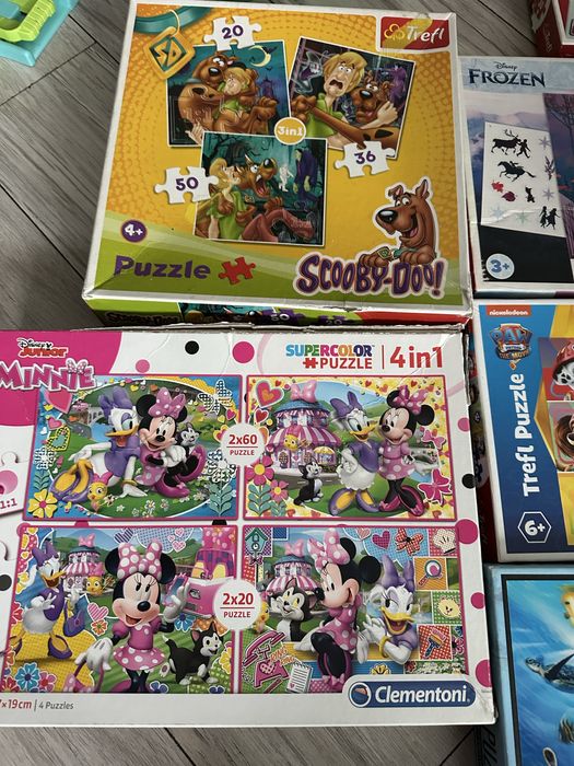 Puzzle zestaw 10 sztuk