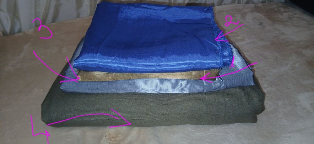 Тканина  різна  в гарному стані