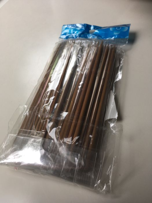 Набор бамбуковых спицы