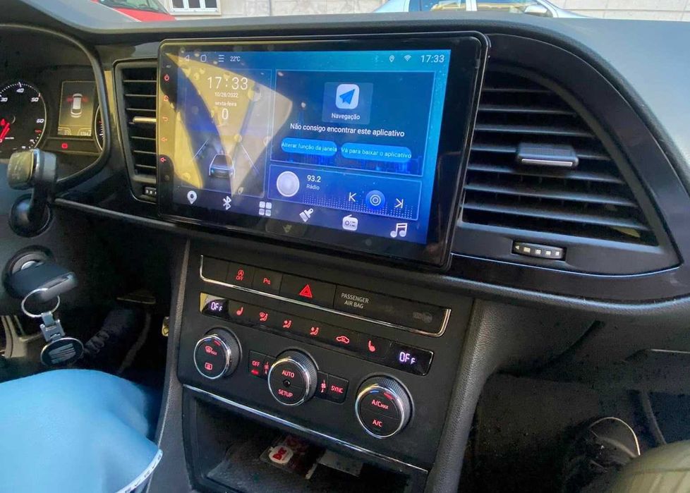 (NOVO) Rádio 2DIN 9" SEAT Leon 5F (De 2012 a 2020) • Android [4+64GB]