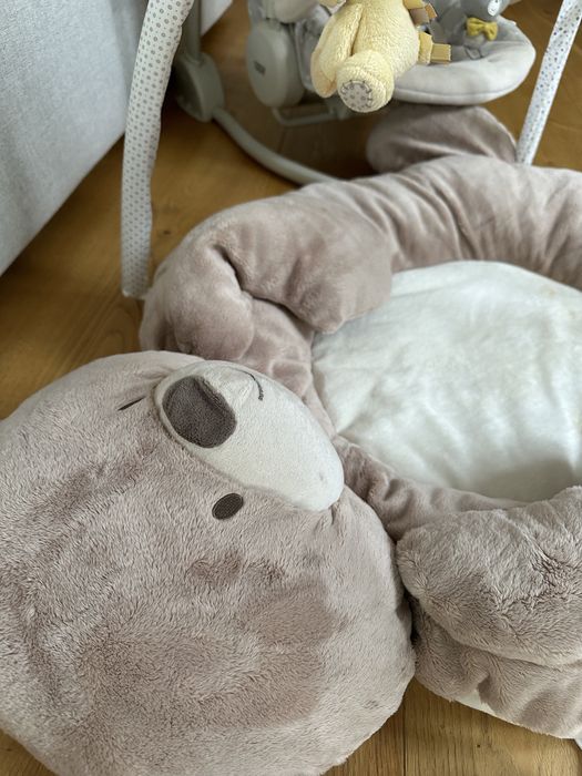 Huśtawka fisher price starlite swing + mata duży miś