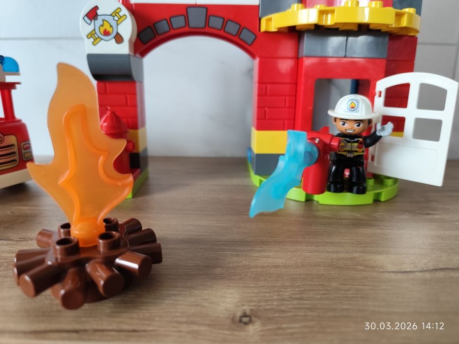 Klocki Lego duplo remiza strażacka 10903