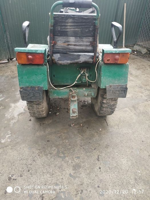 Трактор саморобний