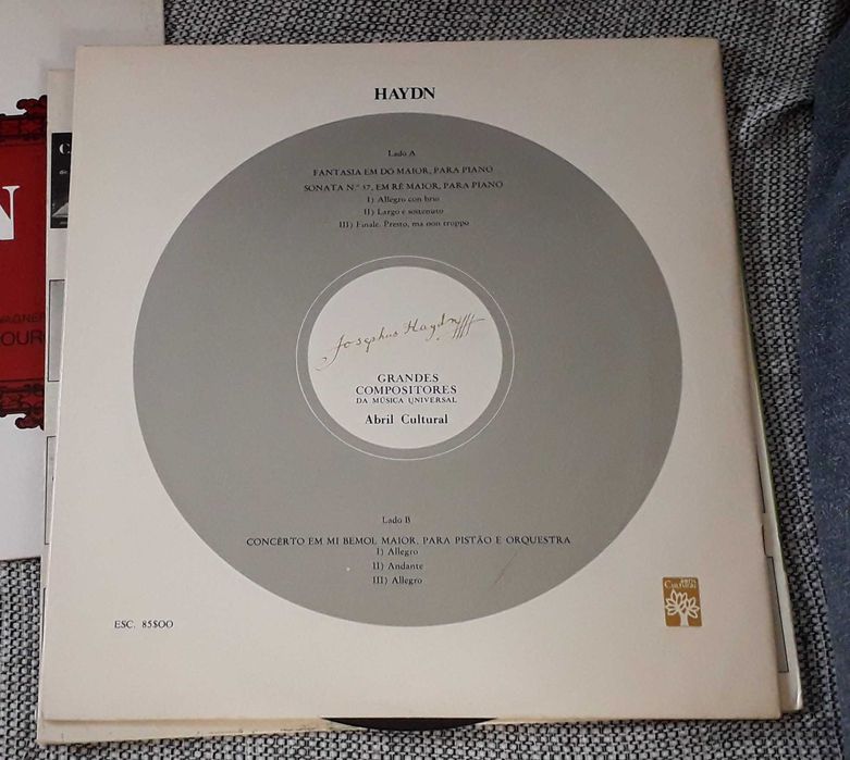 8 Vinis 33 rotações, música clássica
