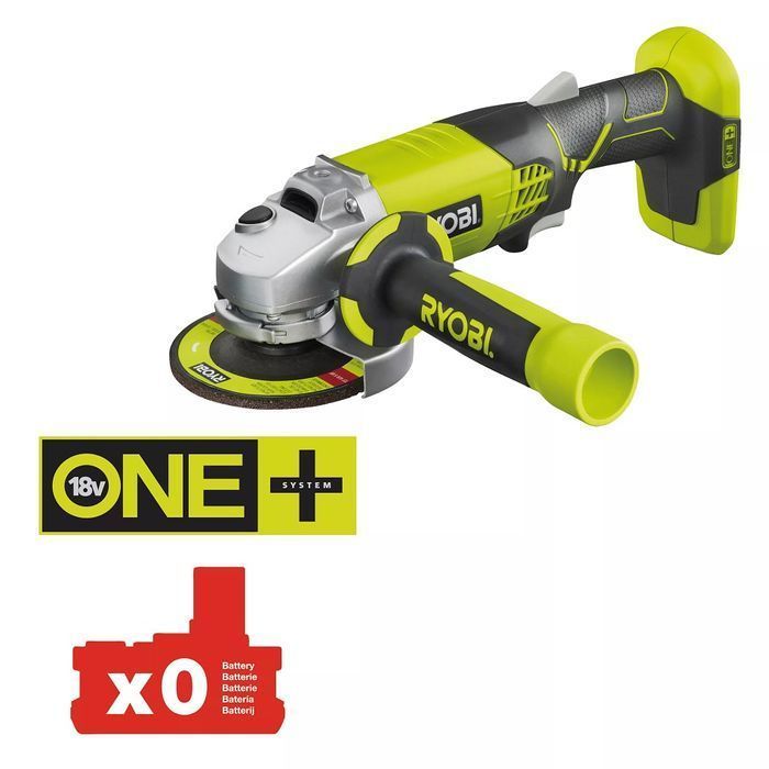 Akumulatorowa Szlifierka Kątowa R18Ag-0 18V 0*Ah One+ Ryobi