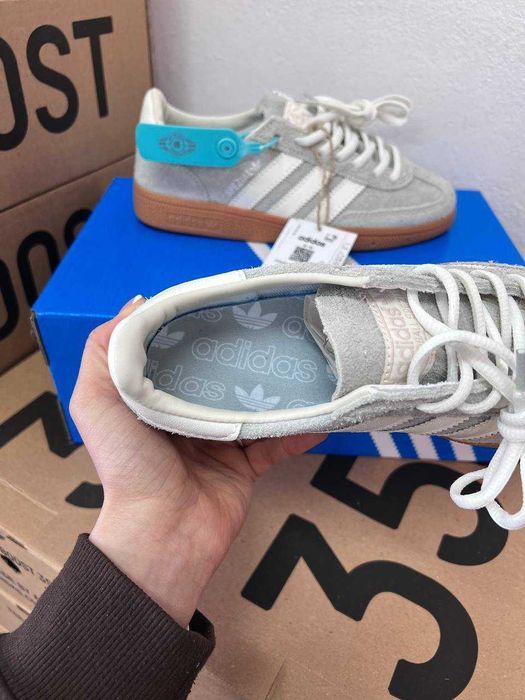 Женские кеды Adidas spezial HandBall / Адидас спешил серые 37 38 39 40