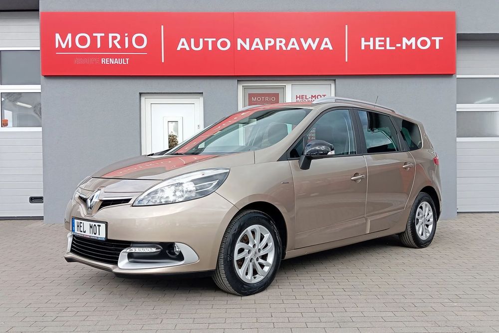 Renault Grand Scenic 7-Osobowy, Bezwypadkowy, Klima, Navi, Alu, Zarejestrowany w Polsce!