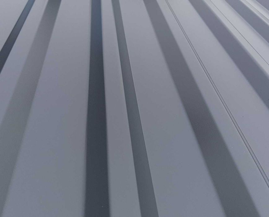 Blacha trapez t18 płyta dach ocynk  R7016 antracyt