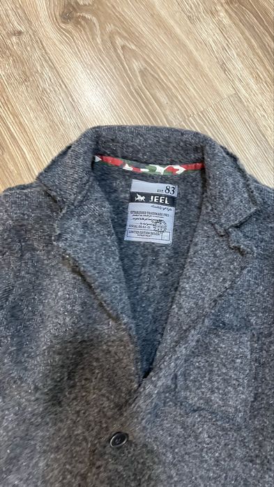 gruba marynarka damska S 36 kroj prosty