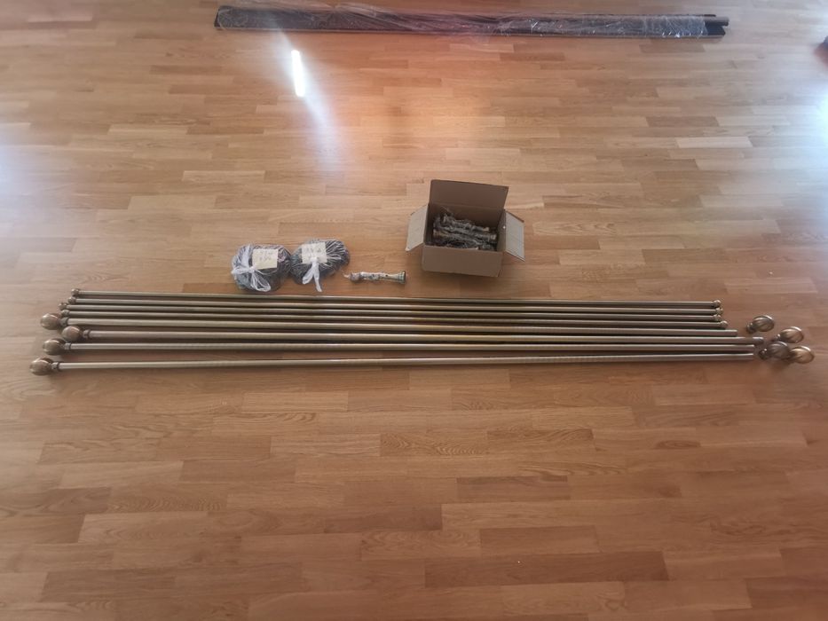 Karnisz podwójny dł. 2,40 (2 komplety)