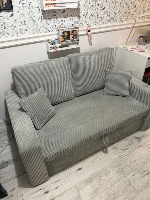 Lozko rozkladane sofa kanapa  dzieciece mlodzieżowe dwuosobowe jak nowe