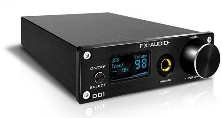 ЦАП-усилитель FX Audio D01 Black