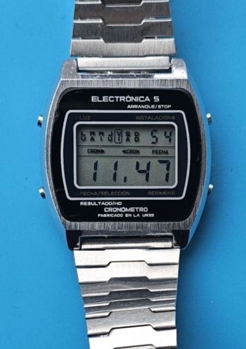 Коллекционные кварцевые часы Електроніка 5 годинник Электроника ссср