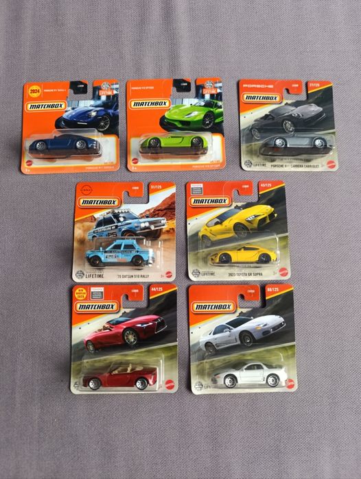 Matchbox różne modele
