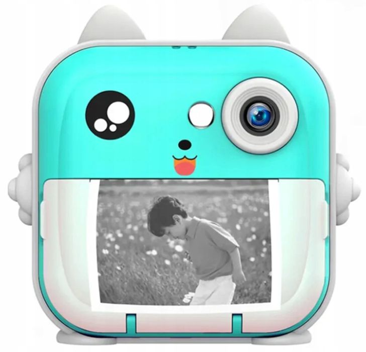 Aparat Drukujący Zdjęcia Natychmiastowy Drukarka Termicza Drukuś Rolki