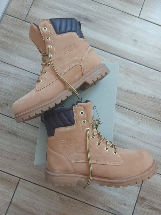 Botki Fila trapery ubrane 2 razy 39 r
