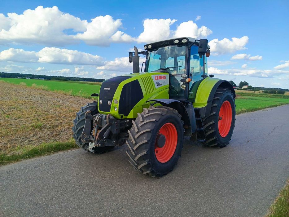 Axion 820 sprowadzony wiem przód pneumatyka