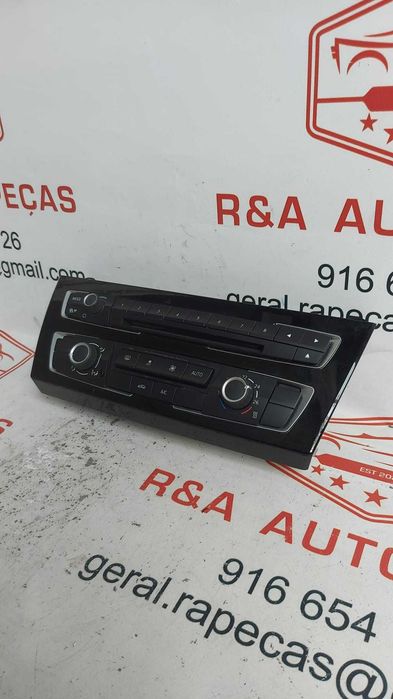 Conjunto Auto Rádio Climatronic BMW Série 1 F20 F21 Série 3 F30 F31 Original