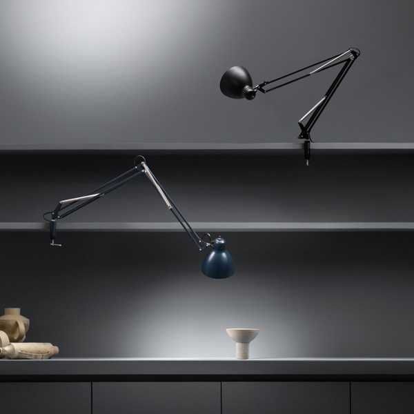 Candeeiro de Secretária JJ c/Grampo Preto da Leucos (Original e Novo)