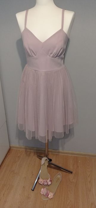 Nowa sukienka na komunię wesele wizytowa S /36