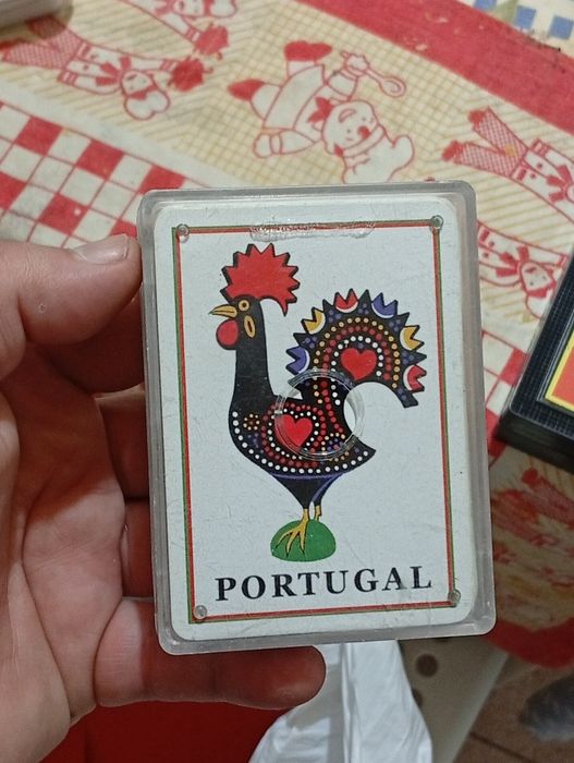 Baralho de cartas todo novo Símbolo do Galo de Barcelos