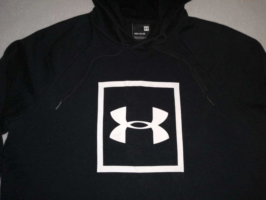 UNDER ARMOUR Rival Fleece Bluza Męska M Kangurka Oryginalna