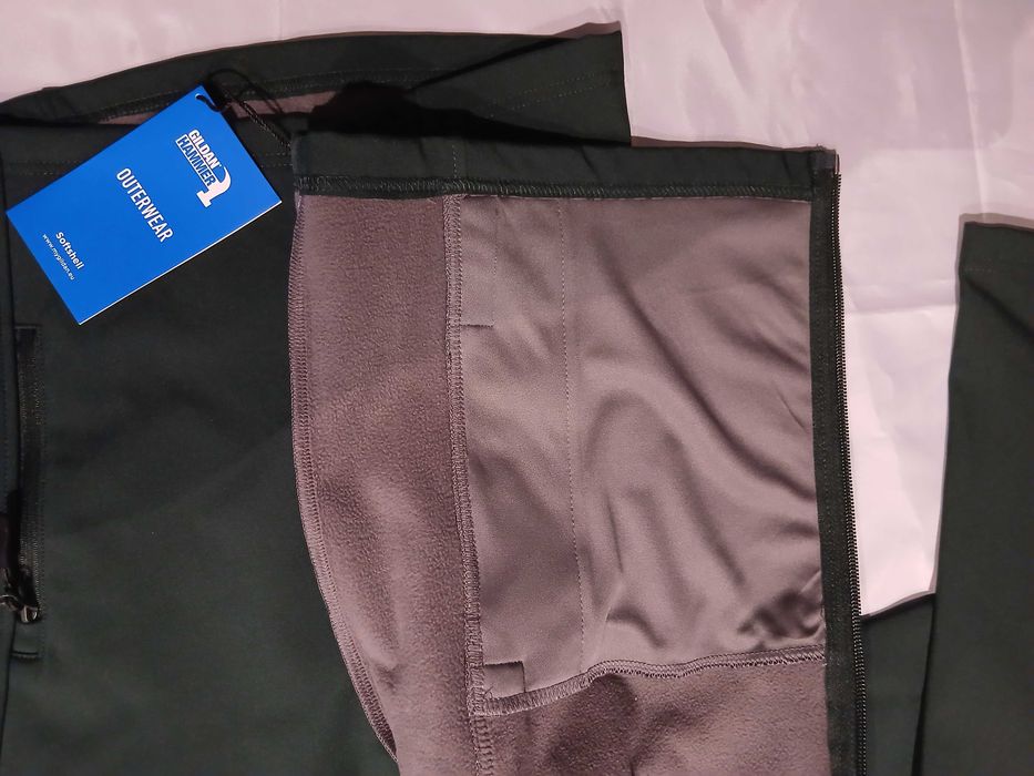 Kurtka softshell damska M-L ciemnozielona Gildan Hammer