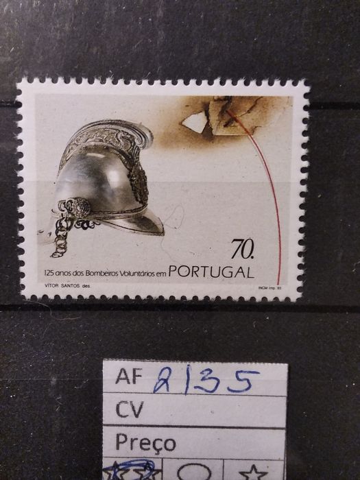 1993.   125 Anos Dos Bombeiros Voluntários Em Portugal MNH **