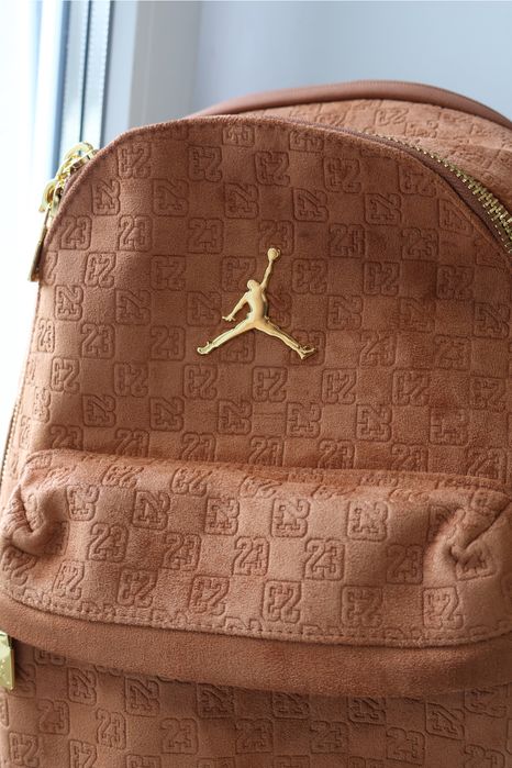 Jordan Suede Monogram Backpack (23.5L)