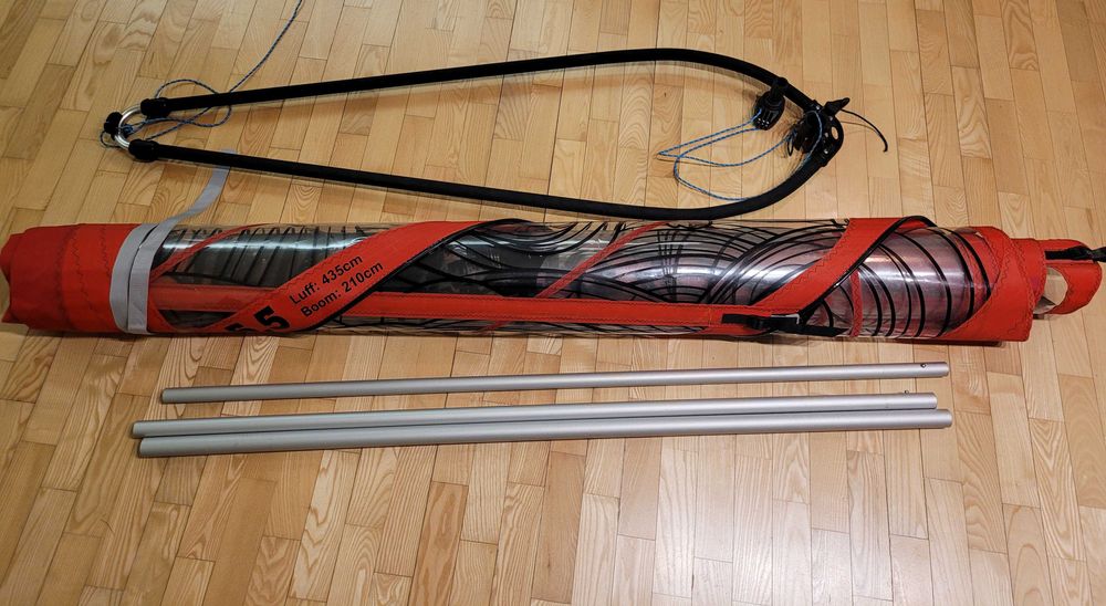 Pędnik - zestaw F2 CHECKER RIG 5,5 435 do nauki (wariotop)