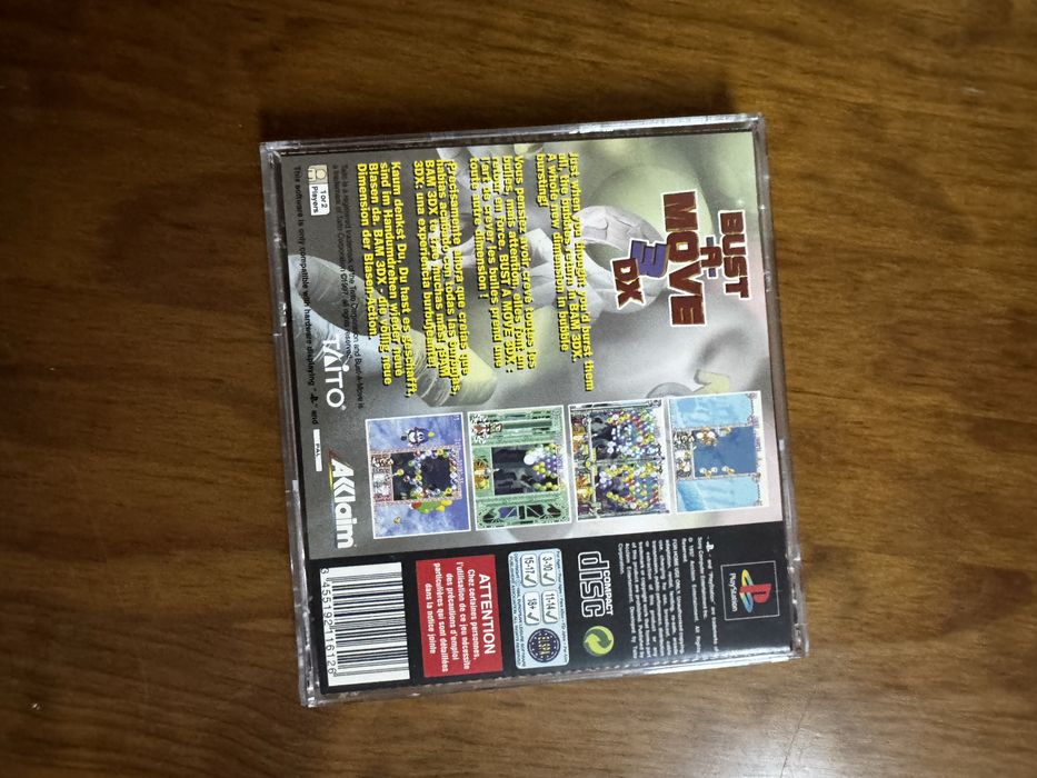 Jogo Bust a move 3Dx para PS1