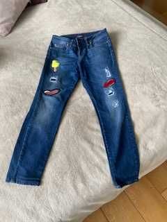 damskie (młodzieżowe ) spodnie jeansowe