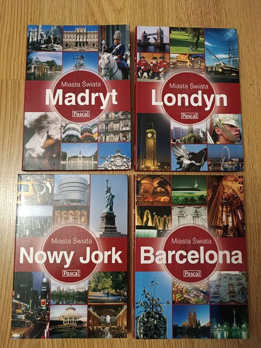 Miasta Świata - Barcelona, Madryt, Nowy Jork, Londyn