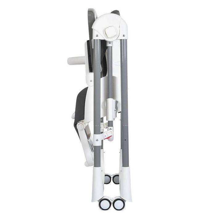 Стільчик для годування Bambi з механічним укачуванням Сірий