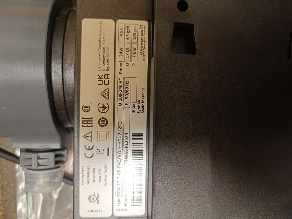 Pompa dozująca nowa  Grundfos DDA 17-7