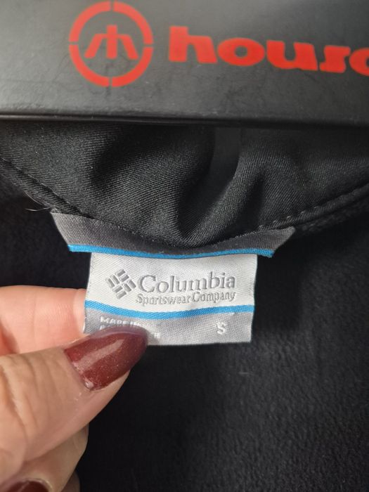 Kurtka bluza columbia softshel S czarna