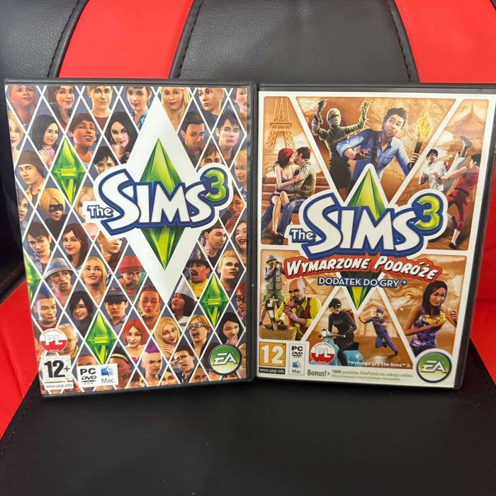 The Sims 3 podstawowa + Wymarzone Podróże (polska wersja) ZESTAW SIMSY ...