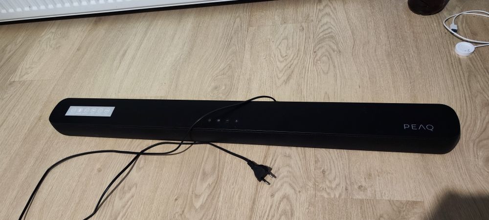 Soundbar 2.1 z pilotem PEAQ bez subwoofera