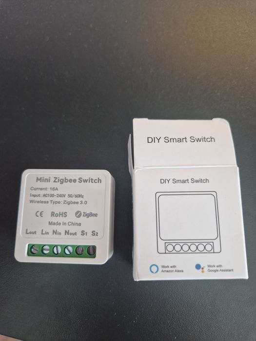 Przełącznik światła, switch, włącznik Zigbee 2CH 2drożny