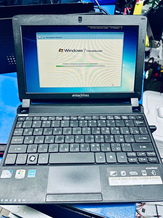 Нетбук eMachines eM350 nav51 250gb hdd