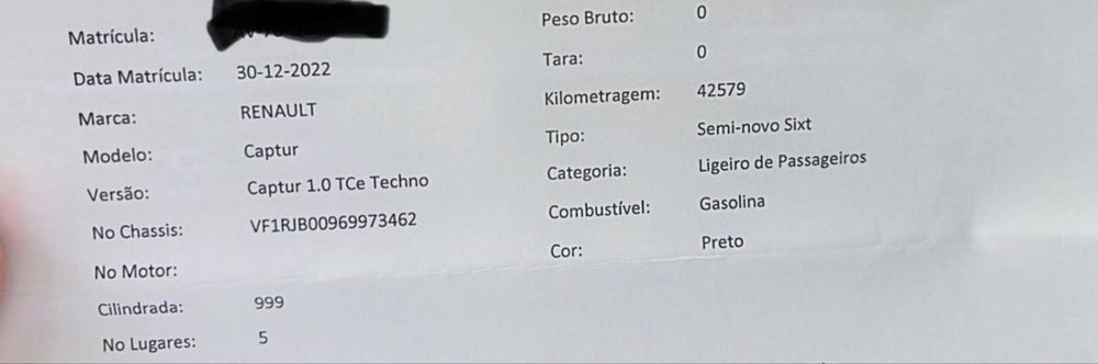 Renault Captur 1.0 Tce Techno 2022
